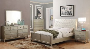 Enid CM7430 Bedroom in Silver Gray Tone w/Options [FABS-CM7430]