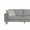 U8037 Sofa in Silver Fabric by Global w/Options