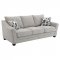 Tomkins Sofa & Loveseat Set 509671 Light Gray Boucle by Coaster