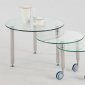 3219 Coffee Table & 2 End Tables Set by Chintaly