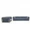 Sheila Sofa Set 3Pc in Dark Gray Velour Fabric by VIG