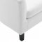 Prospect Accent Chair Set of 2 in White Velvet by Modway