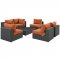 Sojourn Outdoor Patio 7Pc Sectional Set EEI-1883 by Modway