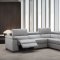 Perla Sectional Sofa in Premium Leather by J&M