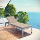 Shore Outdoor Patio Chaise Choice of Color EEI-2660 by Modway