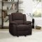 Madden Motion Sofa 55445 in Brown Chenille by Acme w/Options