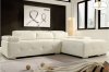 9617WHT Amare Sectional Sofa in Bonded Leather by Homelegance