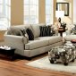 SM5042 Cardiff Sofa in Light Gray Fabric w/Options