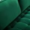 Emily Sofa 625 in Green Velvet Fabric by Meridian w/Options