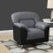 U9102 Sofa & Loveseat in Two-Tone PVC by Global w/Options