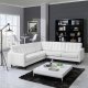 Empress EEI-1549 3pc Sectional in White Bonded Leather by Modway