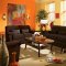 Rich Raisin or Chocolate Microfiber Living Room Sofa w/Options