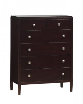 Modern Classic Design Of Cappuccino Finish Chest [LSC-650]