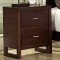 Paula Bedroom 4Pc Set 1348 in Dark Cherry by Homelegance