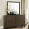 Branton Bedroom 1968 5Pc Set in Antique Brown by Homelegance