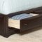 202491 Webster Bedroom by Coaster in Brown Maple w/Options