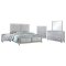 LaRue Bedroom Set 5Pc 224491 in Silver by Coaster w/Options