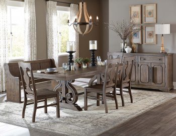 Toulon 5438-96 Dining Table by Homelegance w/Options [HEDS-5438-96 Toulon]