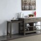 Feivel Kitchen Island w/Pull Out Table DN00307 Rustic Oak - Acme