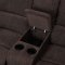 Madden Motion Sofa 55445 in Brown Chenille by Acme w/Options