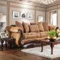 Nicanor Sofa SM6407 in Floral Printed Chenille Fabric w/Options