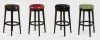 Choice of Color Bycast Leather Set of 2 Swivel Barstools