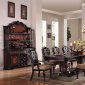 60400 Le Havre Dining Table in Two-Tone Brown by Acme w/Options