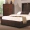 Jessica 200720 Bedroom by Coaster in Light Cappuccino w/Options