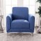 Lauritz Sofa & Loveseat 2Pc Set CM6088 in Blue w/Options