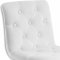 Contempo Bar Stool 711 Set of 4 White Velvet Fabric by Meridian