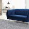 Willow Sofa 687 in Navy Velvet Fabric by Meridian w/Options