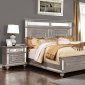 Salamanca CM7673 Bedroom in Silver Tone w/Options