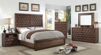 Eutropia Bedroom CM7394 in Warm Chestnut w/Options [FABS-CM7394-Eutropia]