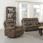 Cano Motion Sofa in Taupe by Klaussner w/Options