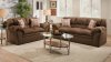 1720 Sofa in Chocolate Microfiber w/Options