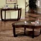 CM4136 Crystal Falls Coffee Table in Dark Cherry w/Options