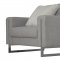 U8037 Sofa in Silver Fabric by Global w/Options