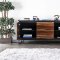 Fulton TV Console CM5212-TV in Dark Oak & Walnut