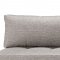 Supremax Sofa Bed in Gray w/Chromed Steel Legs by Innovation