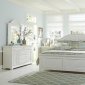 Summer House I Bedroom 5Pc Set 607-BR-QPB in Oyster White