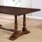 Griselda CM3136 Dining Table in Brown Cherry w/Options