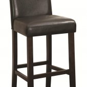 130060 Bar Height Chair Set of 4 in Dark Brown by Coaster