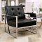 Sienna Loveseat & Chair Set CM-AC6262BK Leatherette w/Options