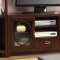 Melville CM5051 56"TV Console & 2 Pier Cabinet 3Pc Set in Cherry