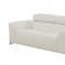 Nalah Sofa & Loveseat Set in White Leather by Whiteline