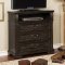 Genevieve 5Pc Bedroom Set CM7428 in Distressed Walnut w/Options