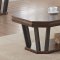 Selma 3Pc Coffee & 2 End Tables Set 84090 by Acme in Tobacco