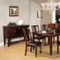 CM3336T Edgewood I 7Pc Dinette Set in Espresso w/Options