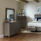 Opal Bedroom Set 222620 in Dark Taupe by Coaster