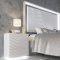 Wave Bedroom in White by ESF w/ Options